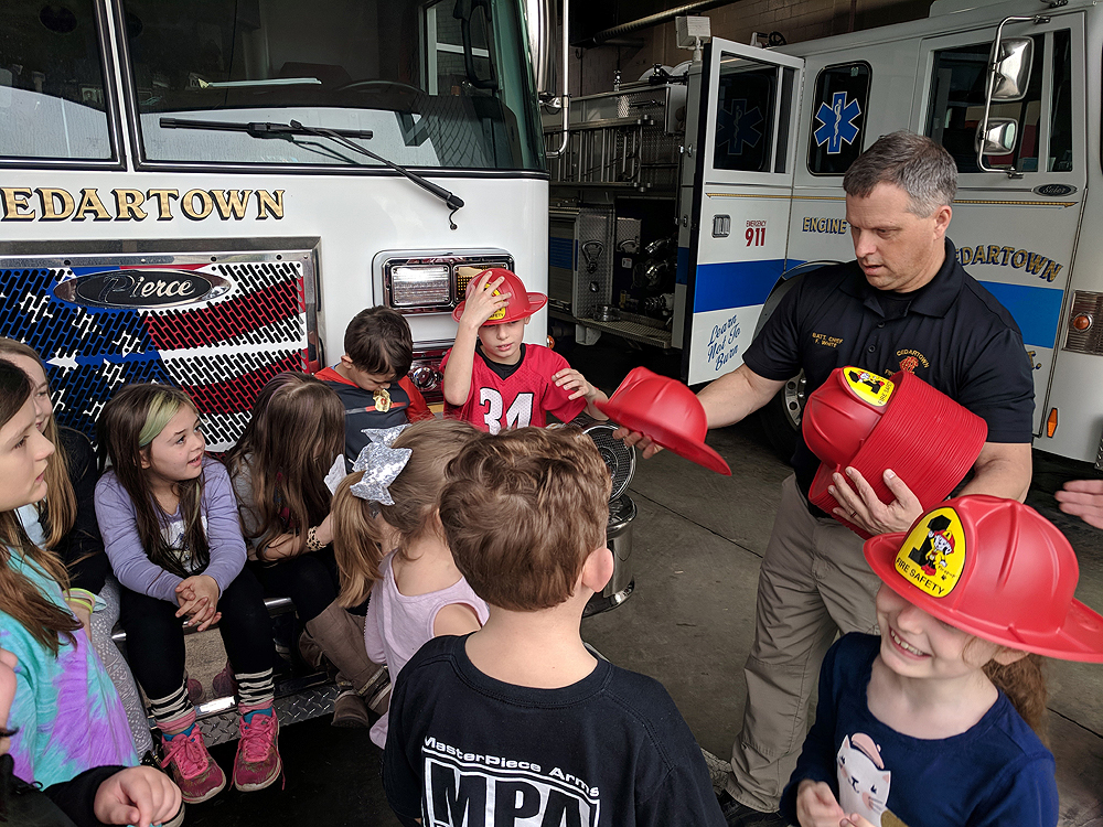 Cedartown Firefighter education